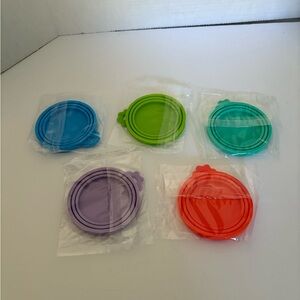 Silicone Collapsing Dog Water Bowls New Sealed Blue Green Orange Travel OS